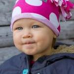 Striped Tassle Hat Infant Toddler
